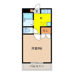 KDハイツ峰B棟の物件間取画像